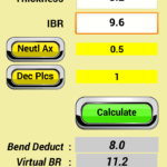 Free Bend Deduction Calculator Amazon Co Uk Appstore For
