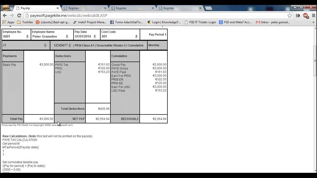  Salary Calculator Ireland Tax Withholding Estimator 2021