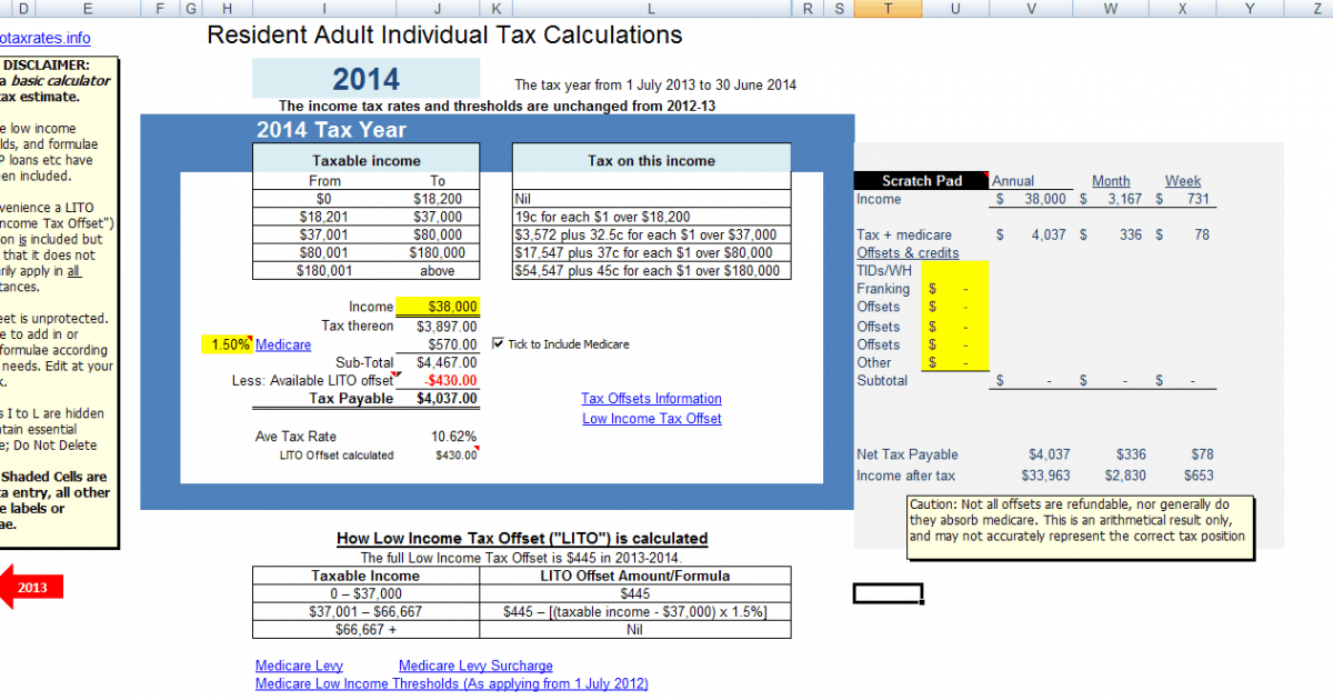 Online Tax Calculator