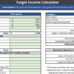 Freelance Target Income Calculator