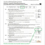 How To Calculate 2021 Federal Income Withhold Manually