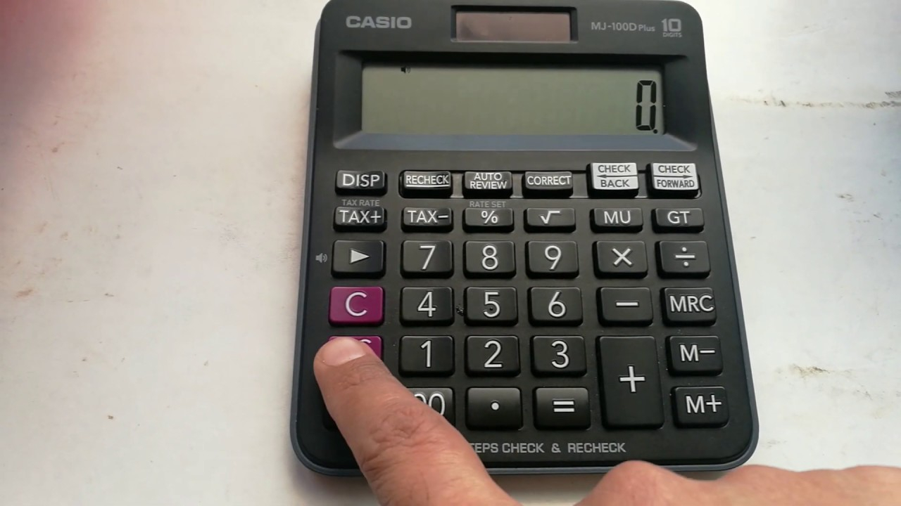 How To Set Tax Percentage On Calculator Easy Way YouTube