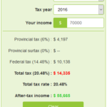 Income Tax Calculator CalculatorsCanada ca