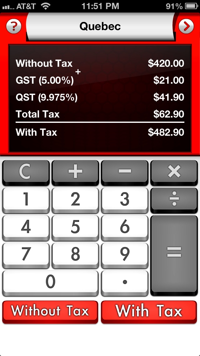 Tax Calculator Canada